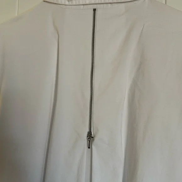 XL- Chico's Crisp White Tunic/Shirt - Picture 7 of 9